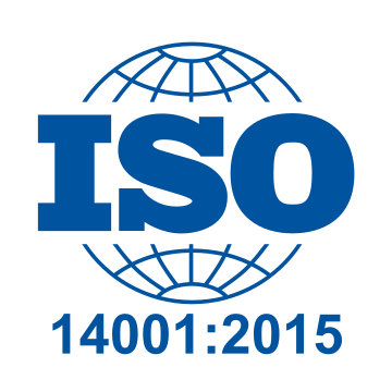 ISO 14001:2015 certified - Environmental management